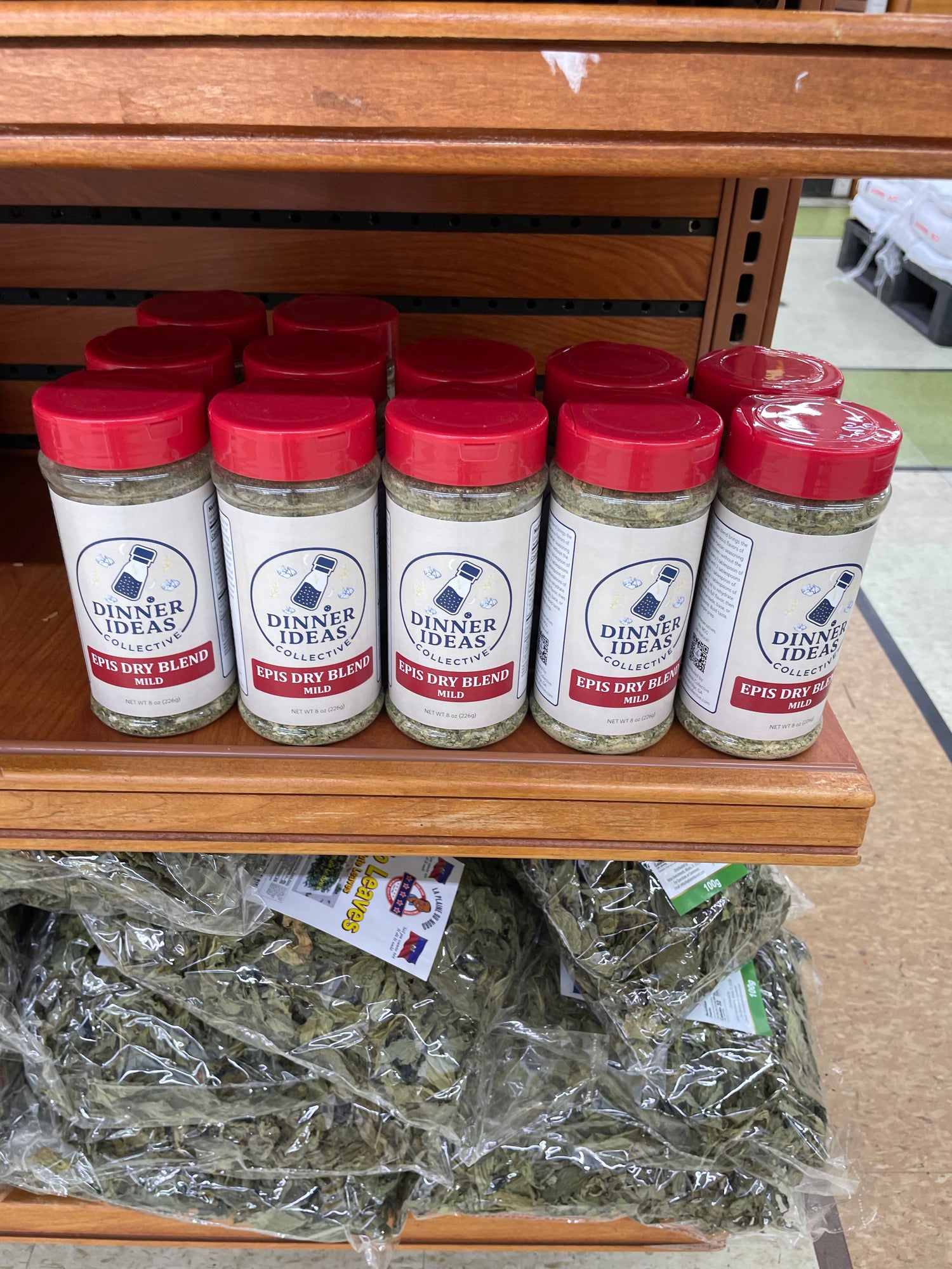 Epis Dry Blend Spicy seasoning by Dinner Ideas Collective authentic Haitian dry spice mix for chicken, seafood, rice, and vegetables