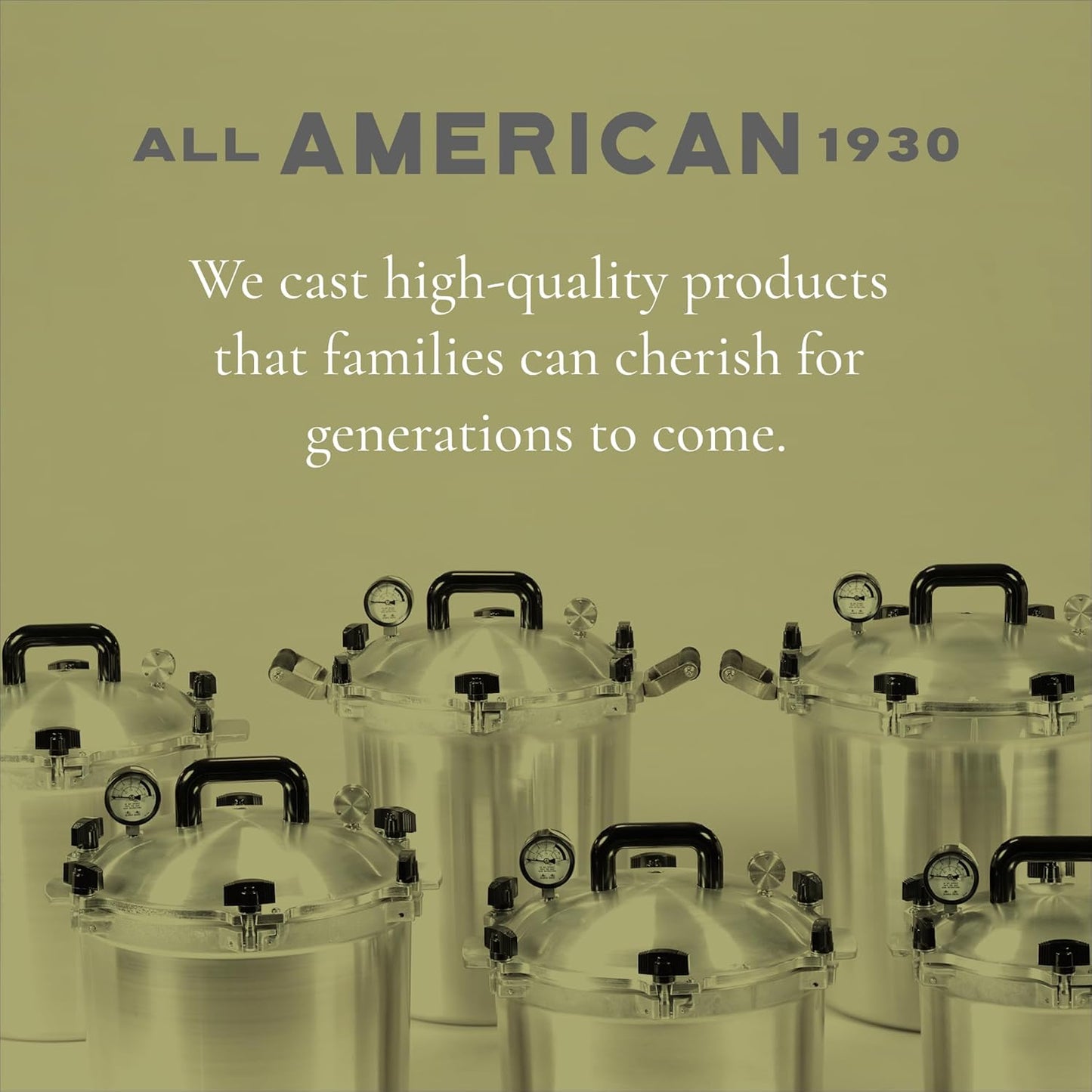 All American 1930: 25qt Pressure Cooker/Canner - Dinner Ideas Collective