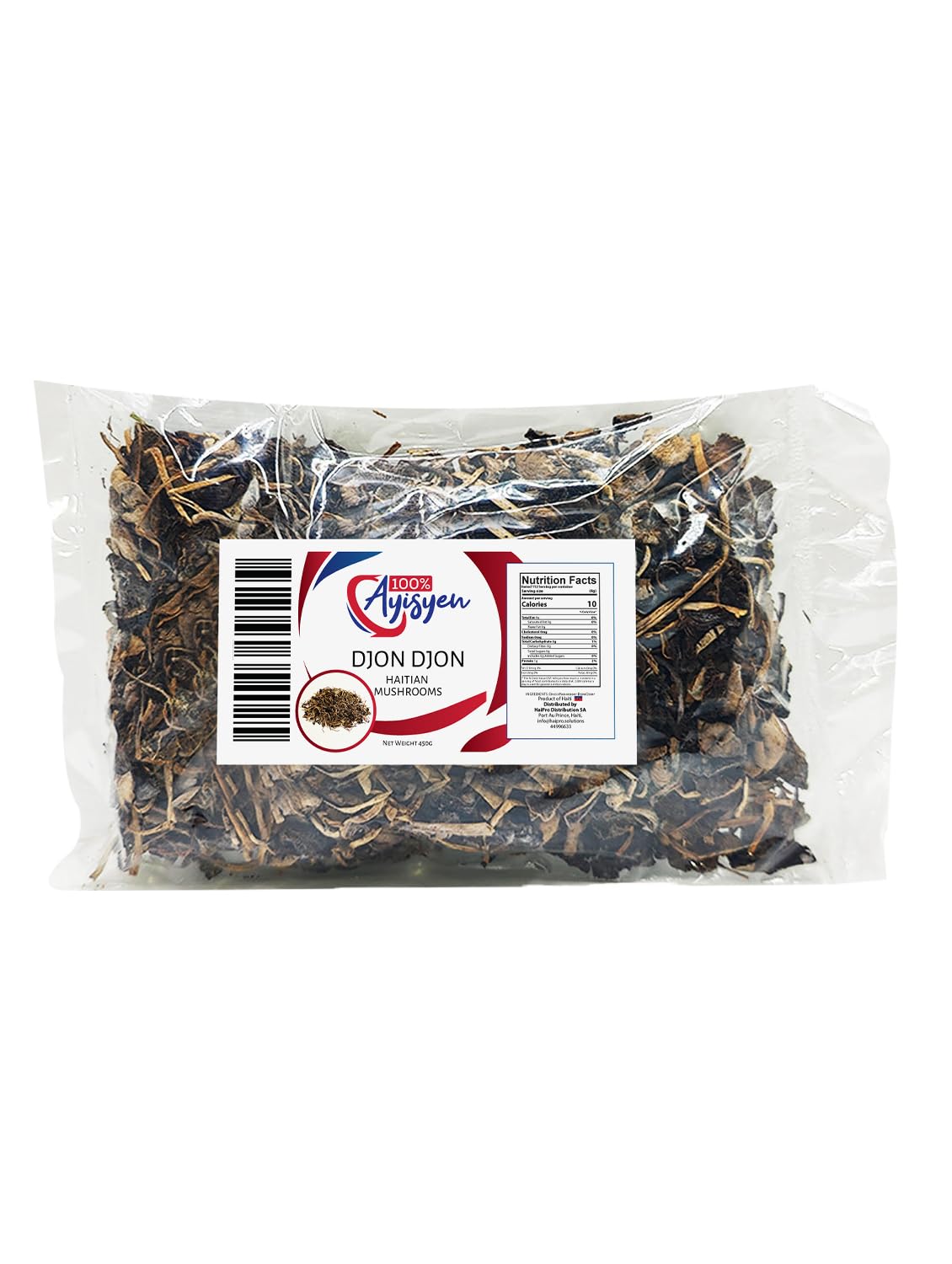 Djon Djon - Haitian Black Mushrooms for Rice (Grown in Haiti - 100% Ayisyen) - Dinner Ideas Collective