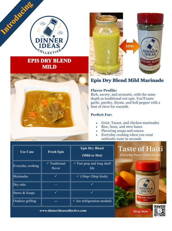Epis Dry Blend (Mild) - Dinner Ideas Collective