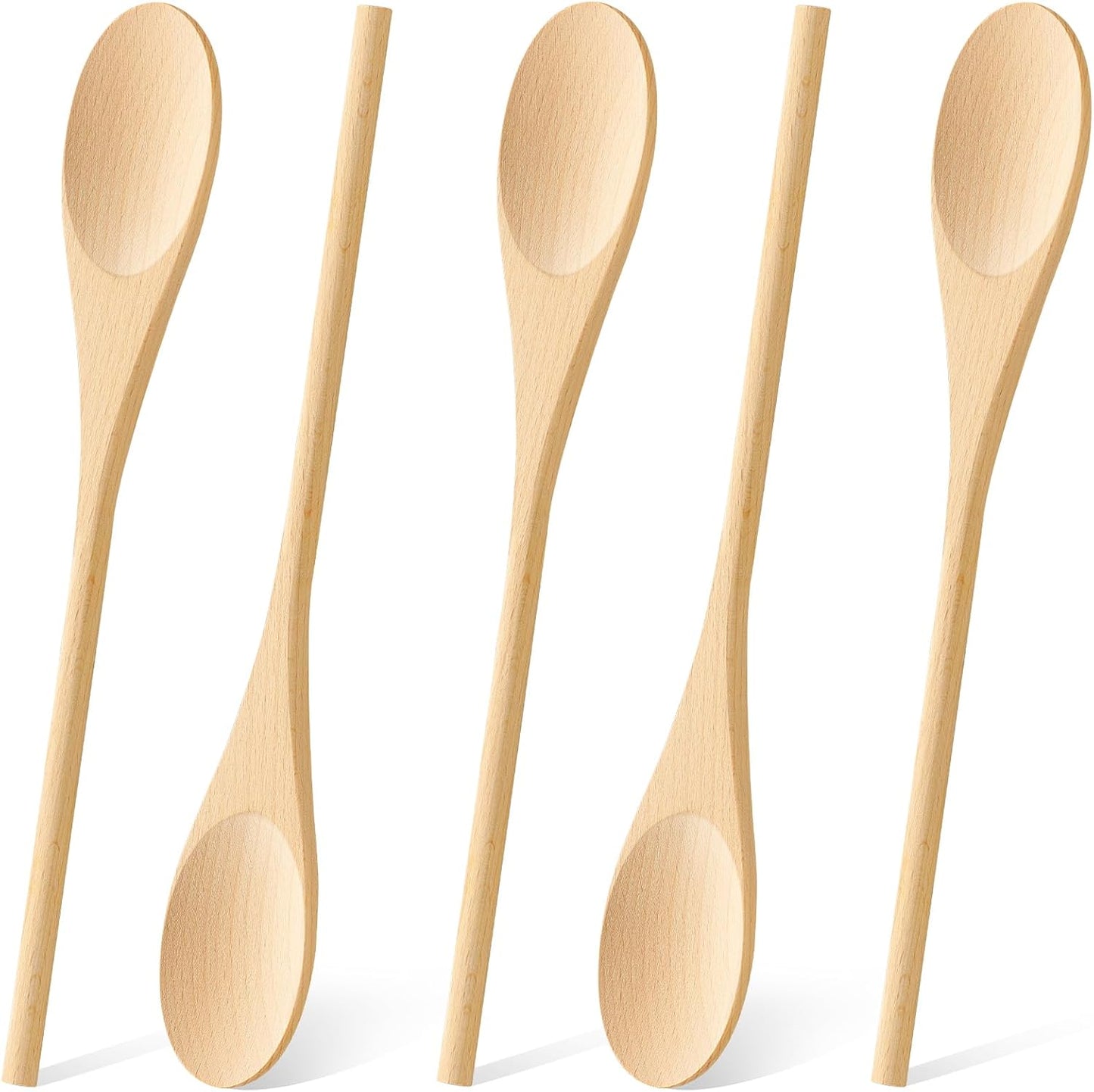Haitian 5 Pcs Wooden Cooking Spoon for Cooking - Dinner Ideas Collective