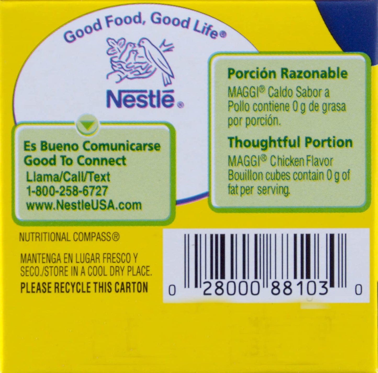 Haitian Maggi Chicken Flavor Bouillon 20 Cubes, 2.80 Ounce (Pack of 24) - Dinner Ideas Collective