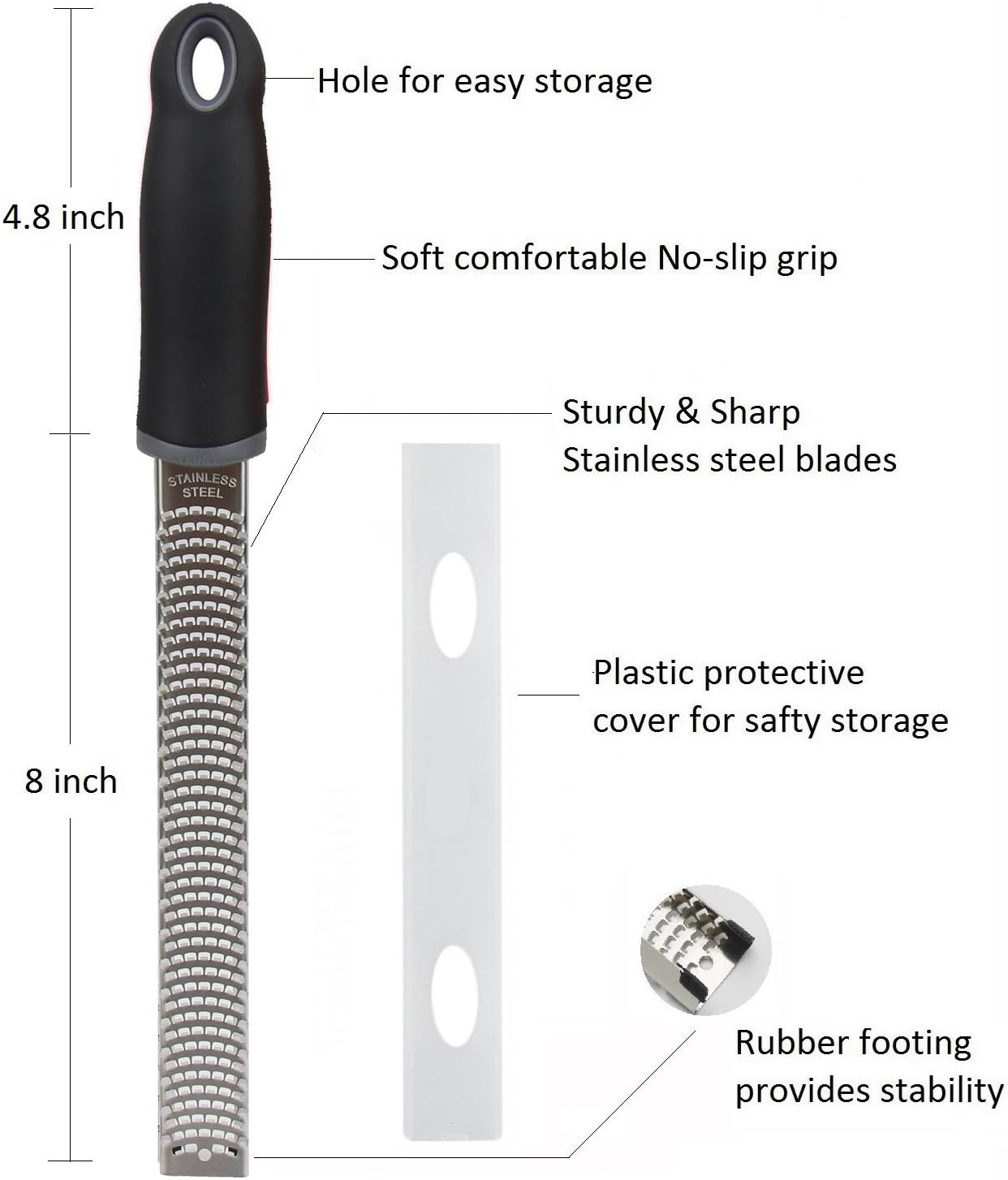 Stainless Steel Kitchen Cheese Grater - Dinner Ideas Collective