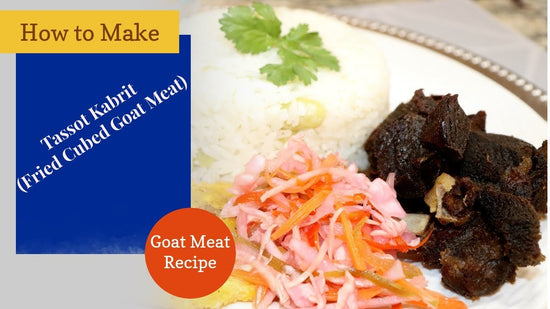 How to Make Tassot Kabrit (Fried Cubed Goat Meat) - Dinner Ideas Collective