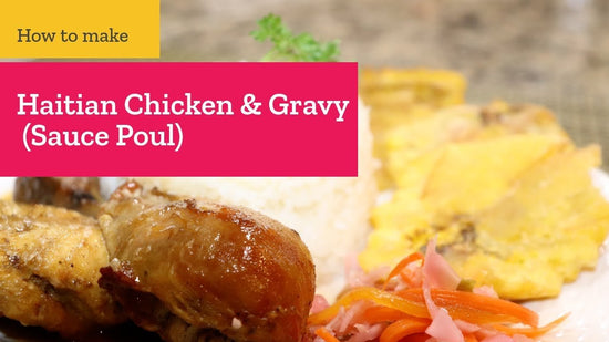 How to Make Traditional Haitian Chicken & Gravy (Sauce Poul) - Dinner Ideas Collective
