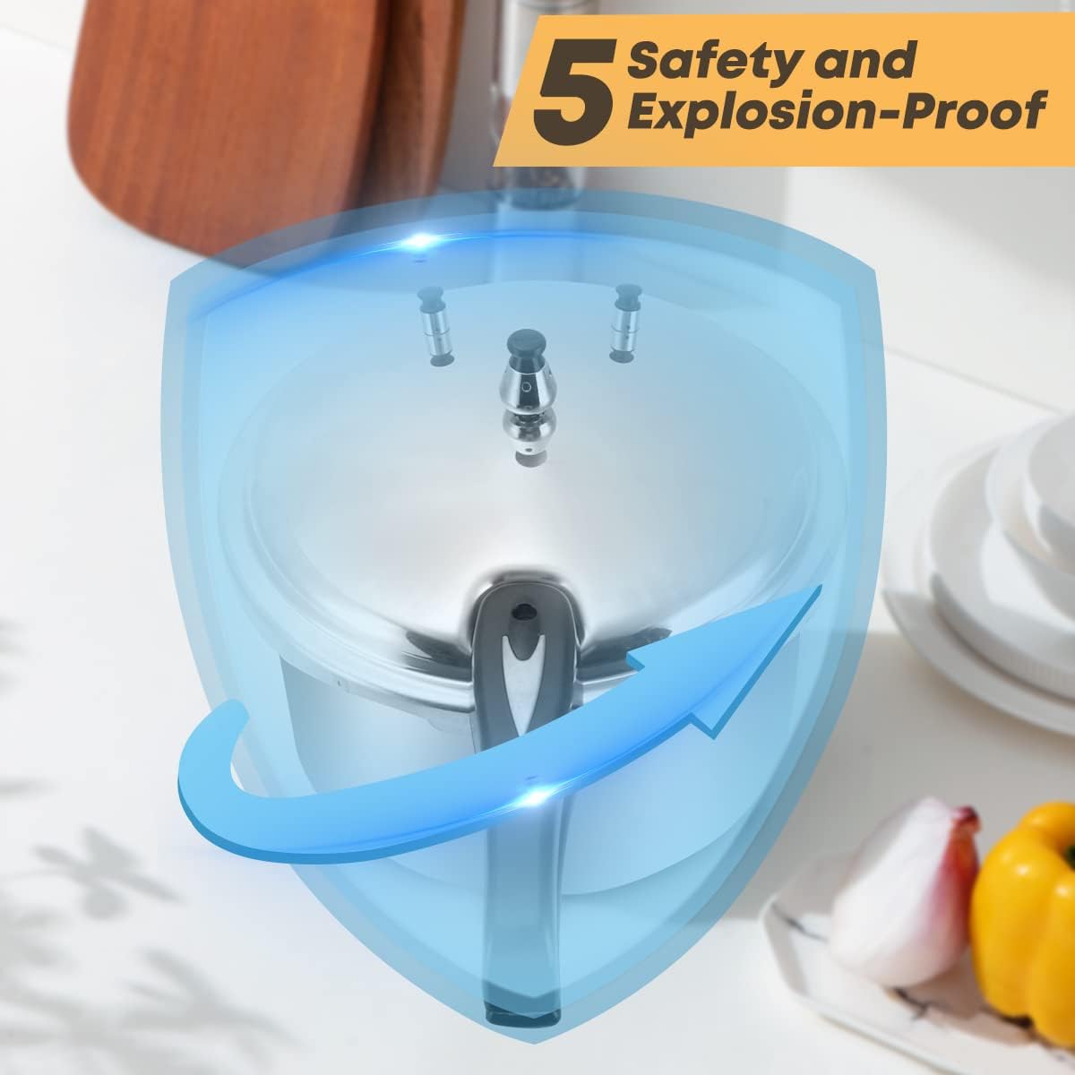 12 Quart Aluminum Pressure Canner w/Canning Rack & Easy Lock Lid - Dinner Ideas Collective