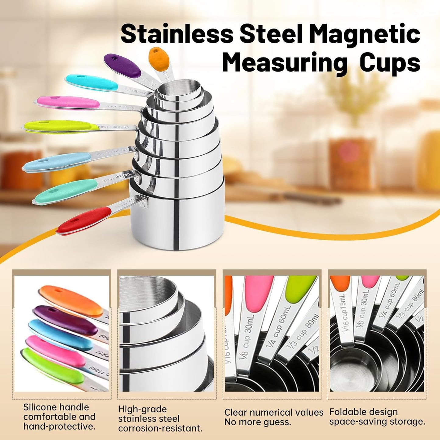17 - Piece Measuring Cups and Spoons Set - Dinner Ideas Collective
