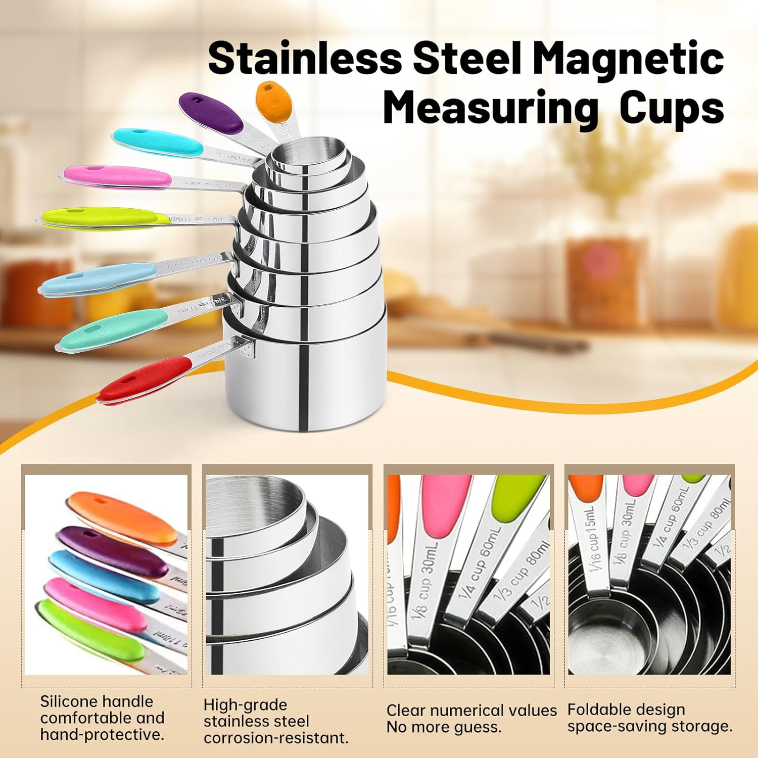 17 - Piece Measuring Cups and Spoons Set - Dinner Ideas Collective