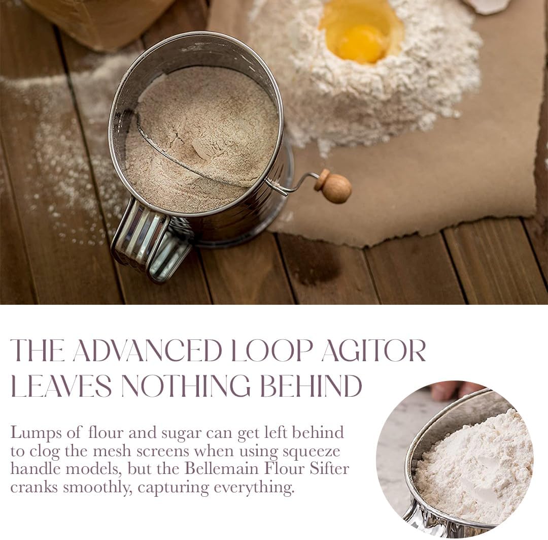 3 Cup Flour Sifter - Dinner Ideas Collective