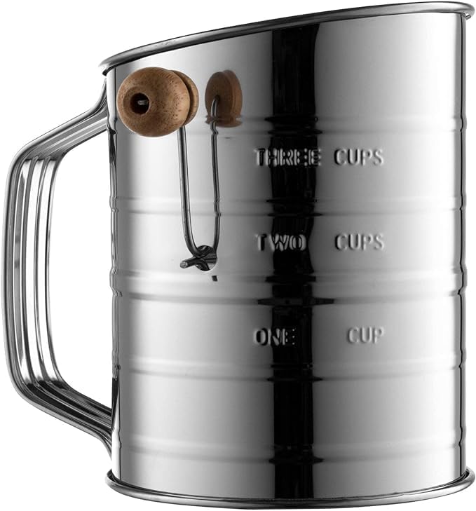 3 Cup Flour Sifter - Dinner Ideas Collective