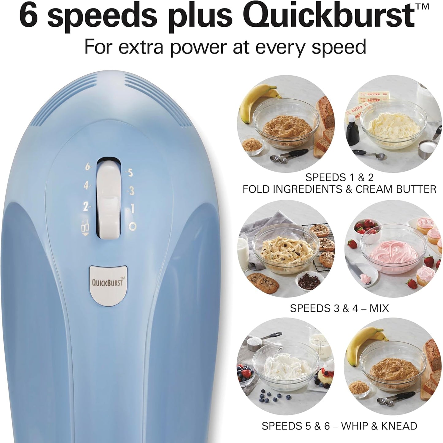 6 - Speed Electric Hand Mixer - Dinner Ideas Collective