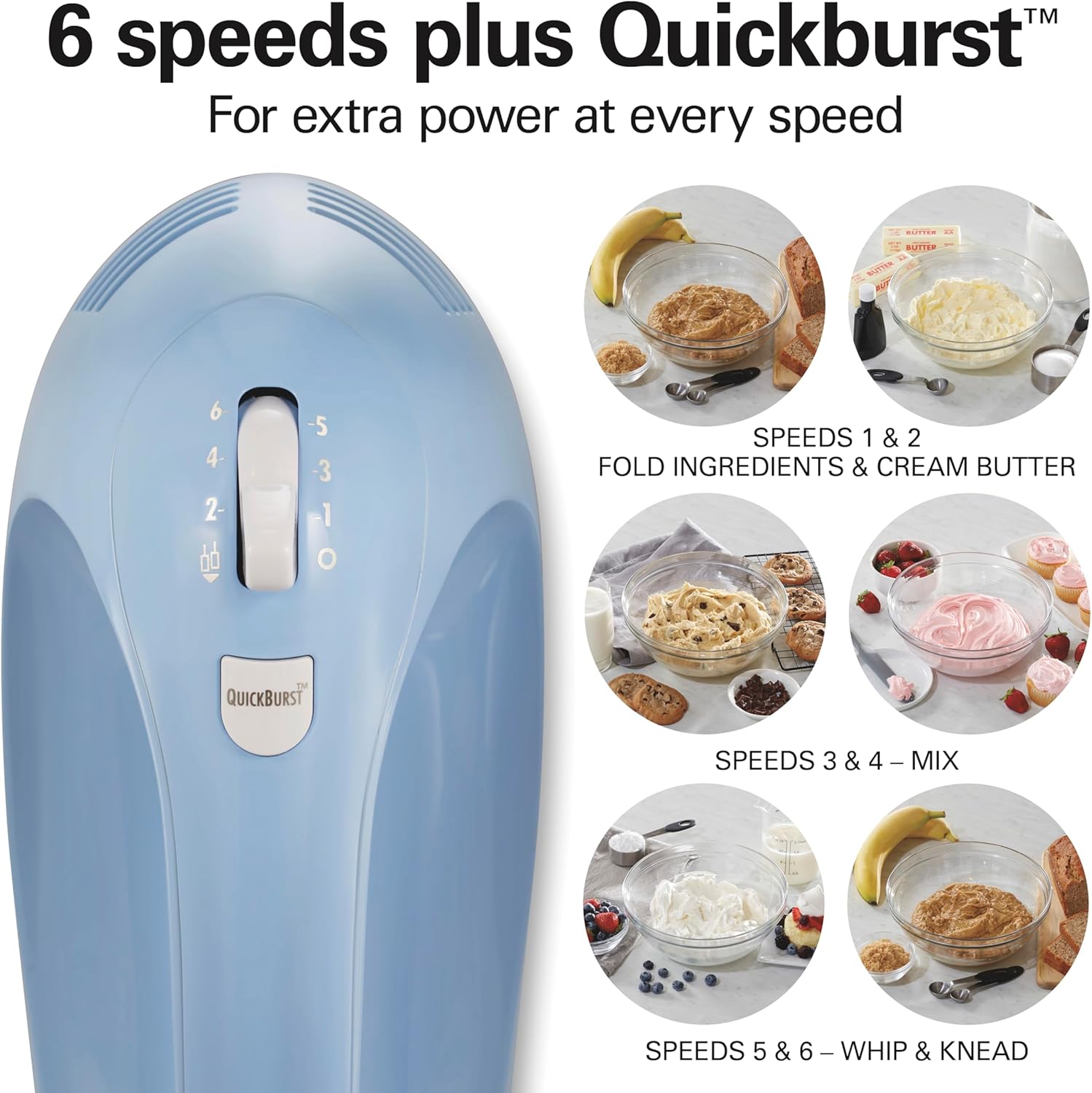 6 - Speed Electric Hand Mixer - Dinner Ideas Collective