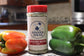 Dinner Ideas Epis Dry Blend seasoning jar with peppers on a kitchen counter
