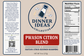 Dinner Ideas Collective PWASON CITRON BLEND seasoning label on a beige background