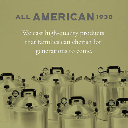 All American 1930: 25qt Pressure Cooker/Canner - Dinner Ideas Collective