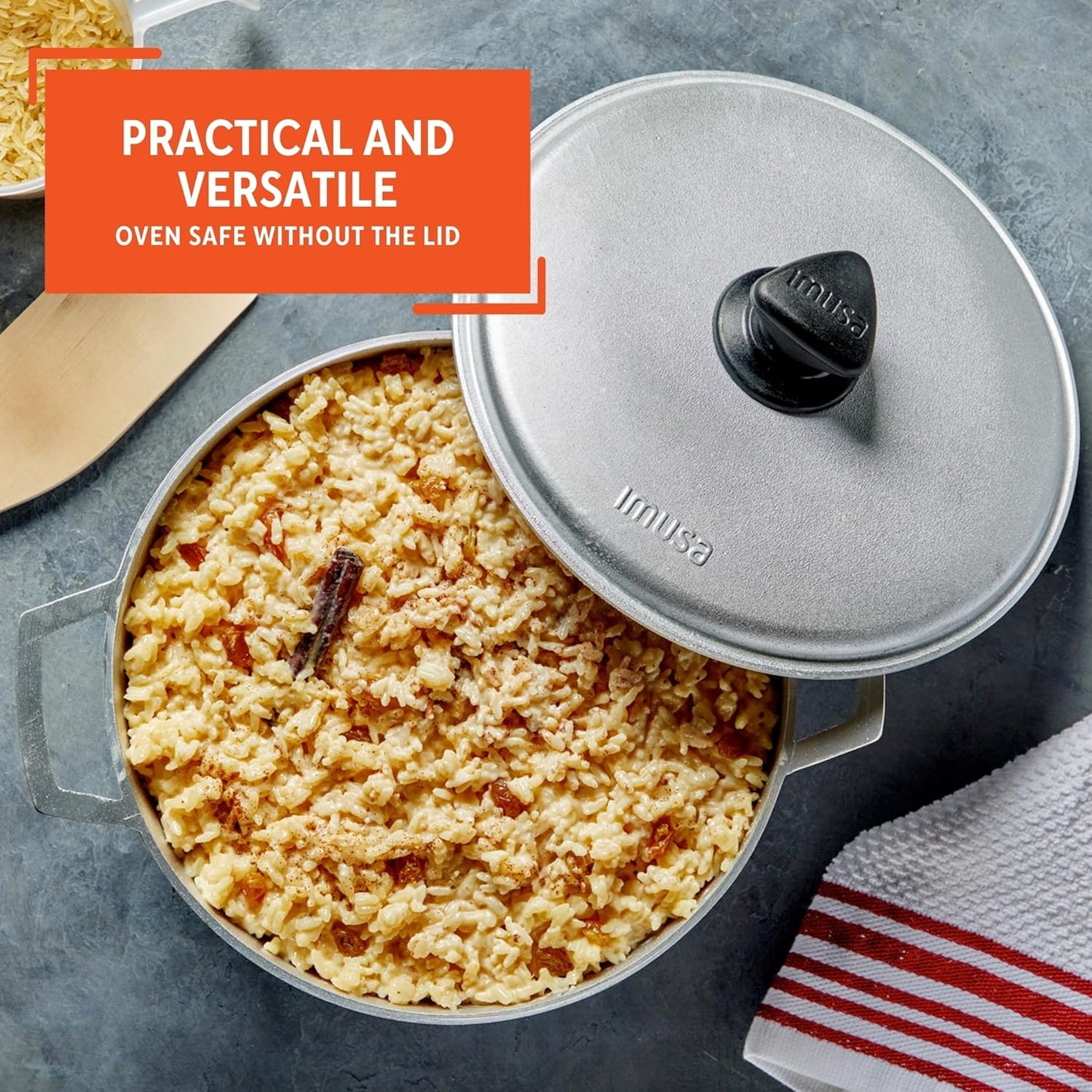 Aluminum Caldero - Classic Pot for Haitian Rice and Stews - Dinner Ideas Collective