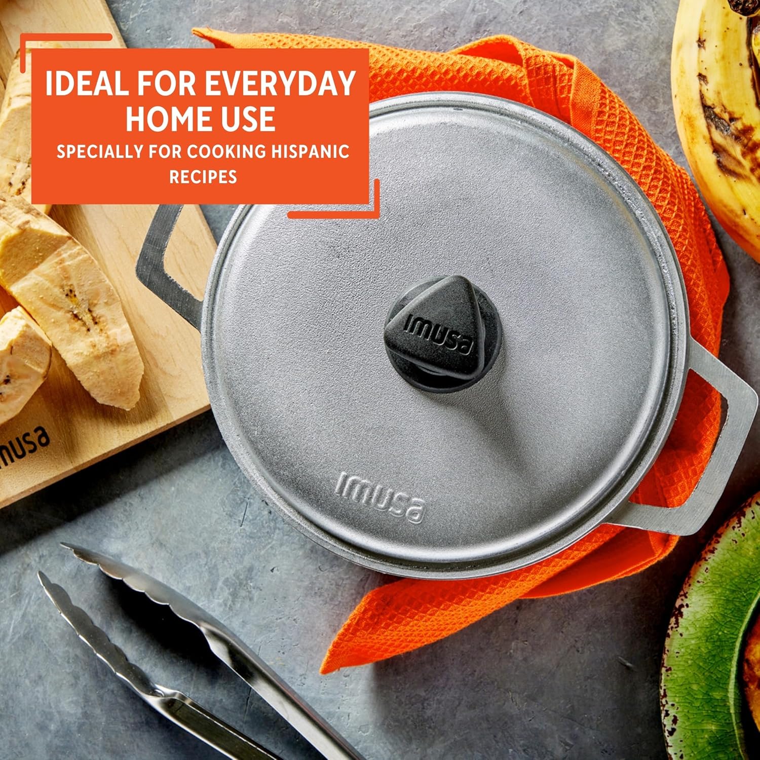 Aluminum Caldero - Classic Pot for Haitian Rice and Stews - Dinner Ideas Collective