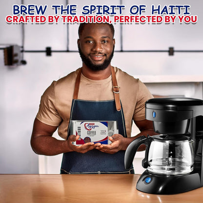 Authentic Haitian Ground Coffee – Medium Roast, 100% Ayisyen - Dinner Ideas Collective