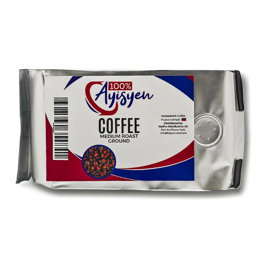 Authentic Haitian Ground Coffee – Medium Roast, 100% Ayisyen - Dinner Ideas Collective
