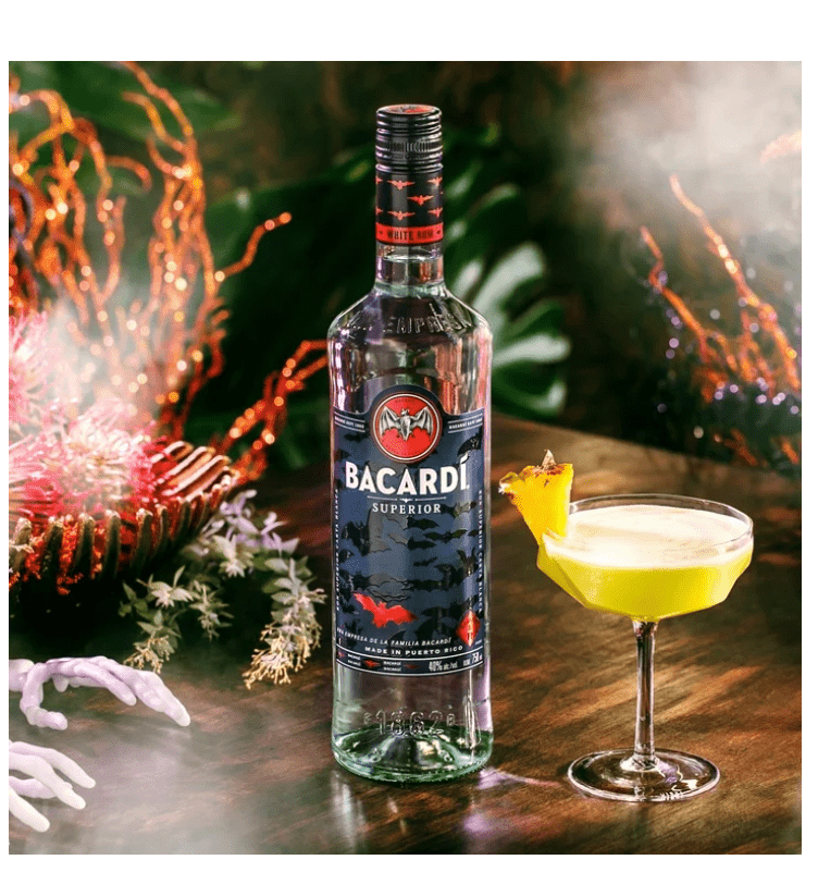 Bacardi Superior White Rum – Premium Caribbean Rum, 750ml - Dinner Ideas Collective