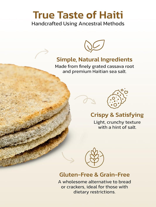 Cassava Salt - 100% Ayisyen - Direct From Haiti - Dinner Ideas Collective