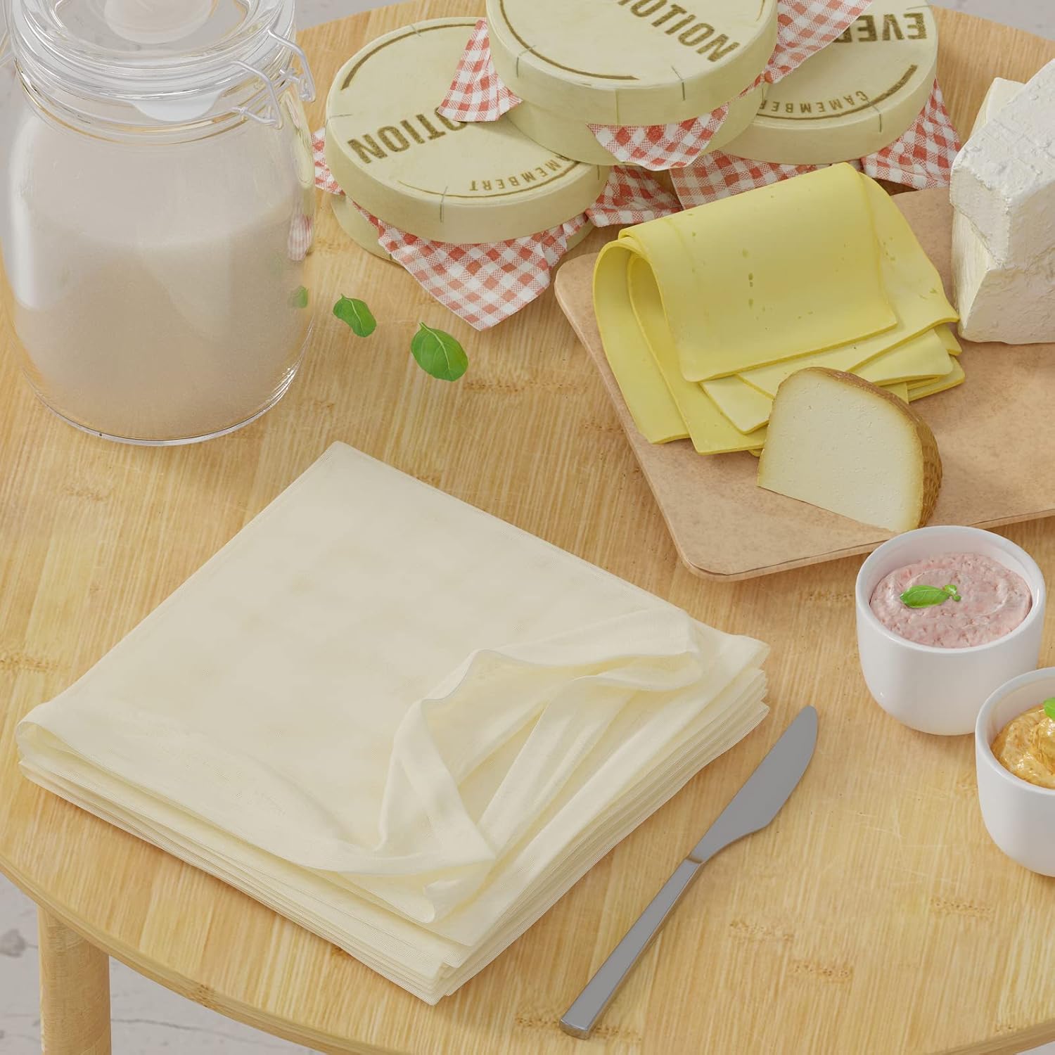 Cheese Cloth Bag - Strain, Filter, and Create Haitian Recipes - Dinner Ideas Collective