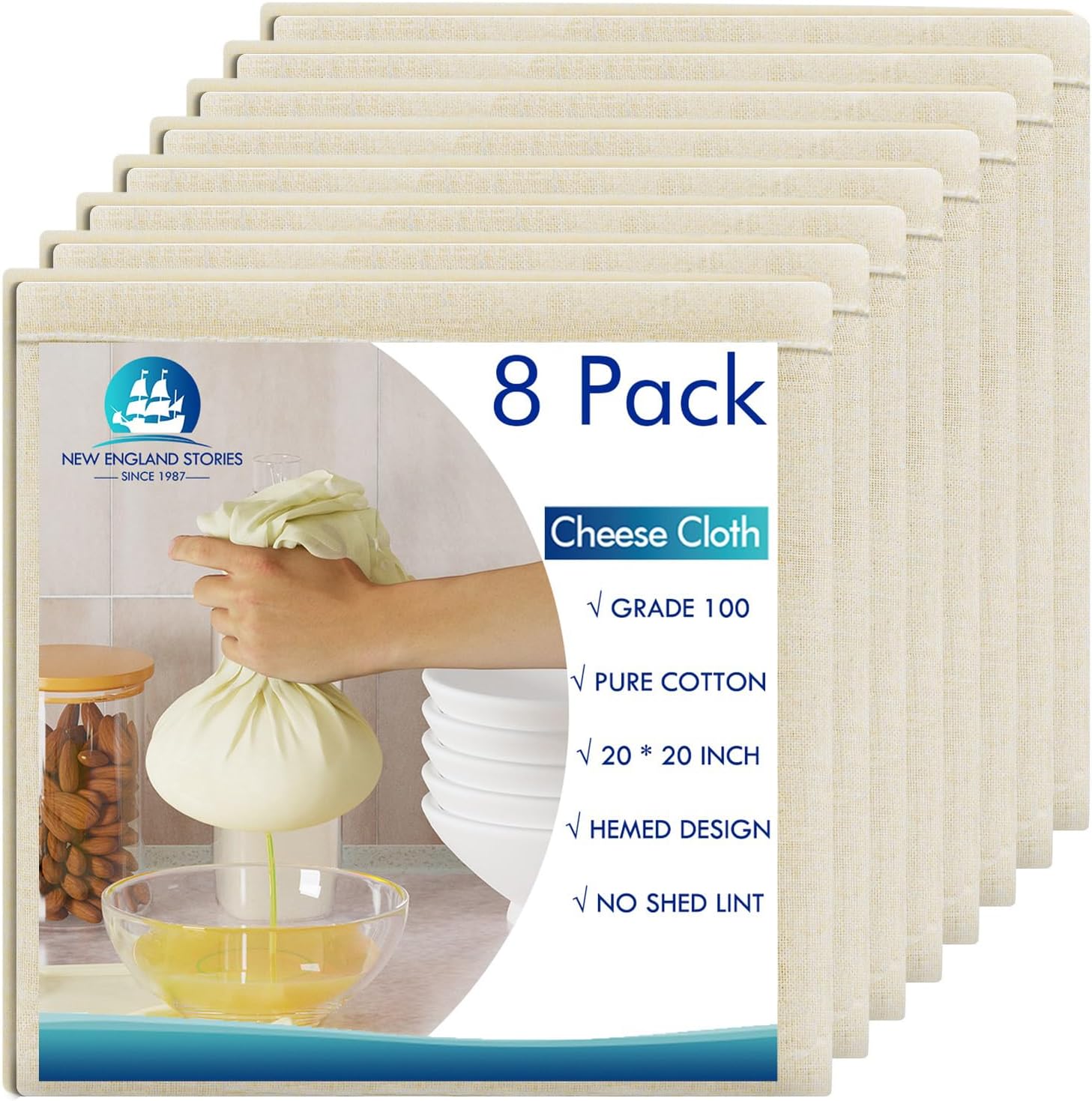 Cheese Cloth Bag - Strain, Filter, and Create Haitian Recipes - Dinner Ideas Collective