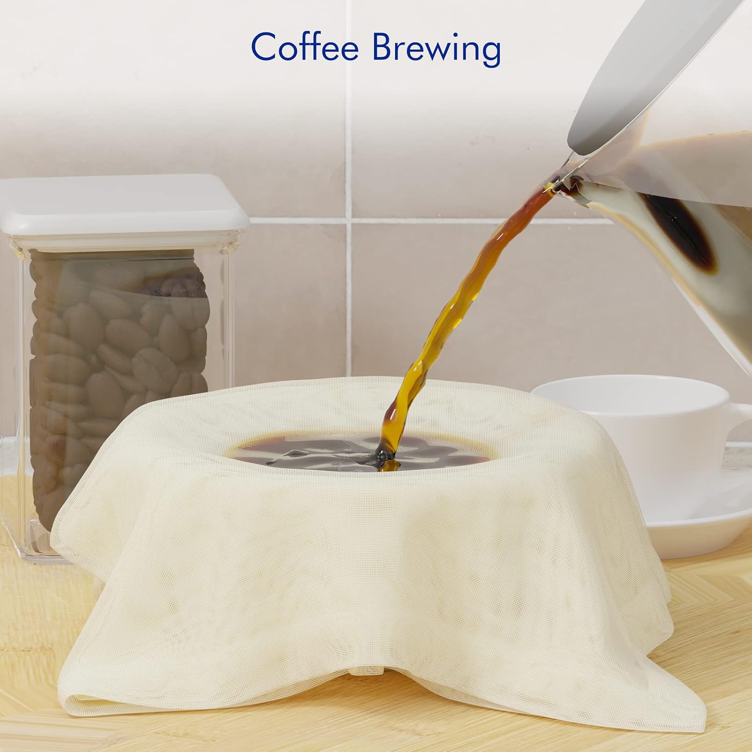 Cheese Cloth Bag - Strain, Filter, and Create Haitian Recipes - Dinner Ideas Collective