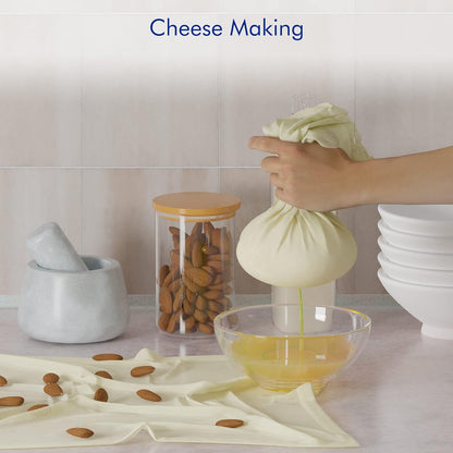 Cheese Cloth Bag - Strain, Filter, and Create Haitian Recipes - Dinner Ideas Collective
