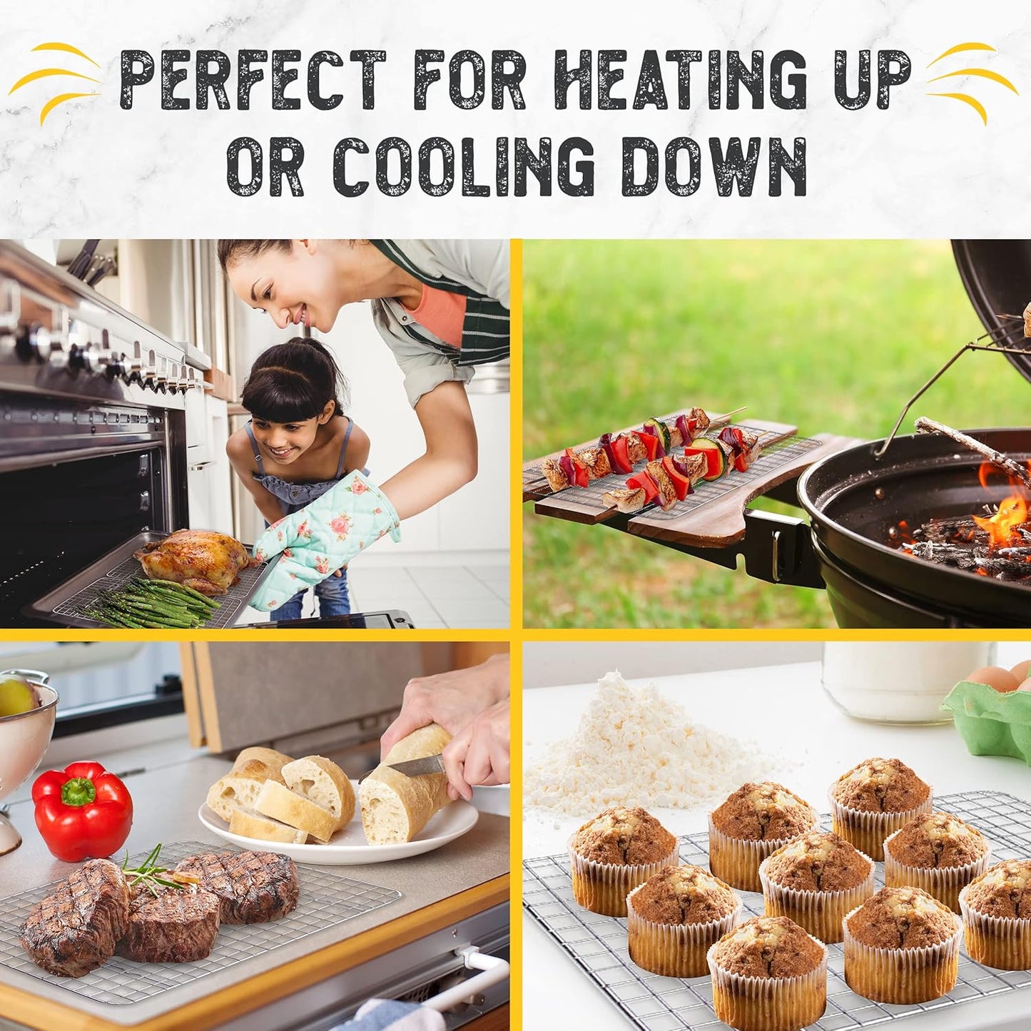 Cooling Rack for Cooking and Baking - Dinner Ideas Collective