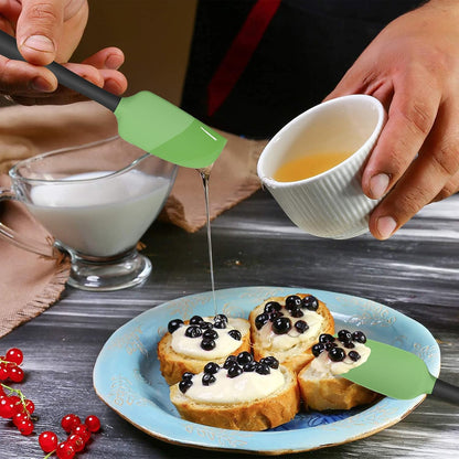 Coukre Silicone Spatula Set of 5 - High Temperature Resistant - Dinner Ideas Collective