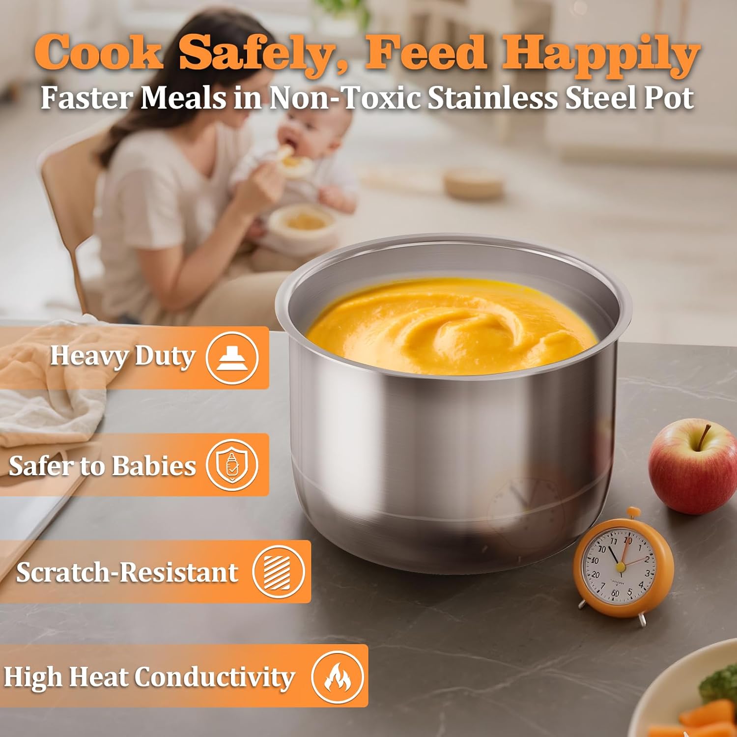 Fullwill Electric Pressure Cooker 6QT Dual Pots, 12 in 1 MultiFunction Cooker - Dinner Ideas Collective