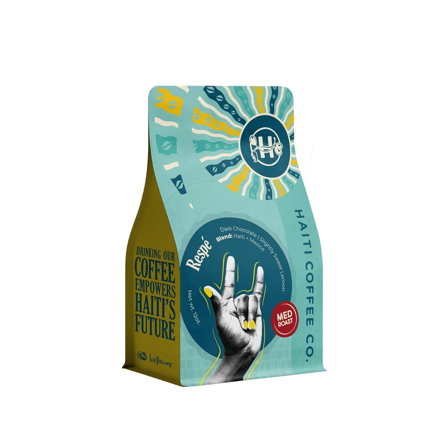 Haiti Coffee Co. Haiti & Mexico Blend, Medium Roast Organic Whole Beans - Dinner Ideas Collective