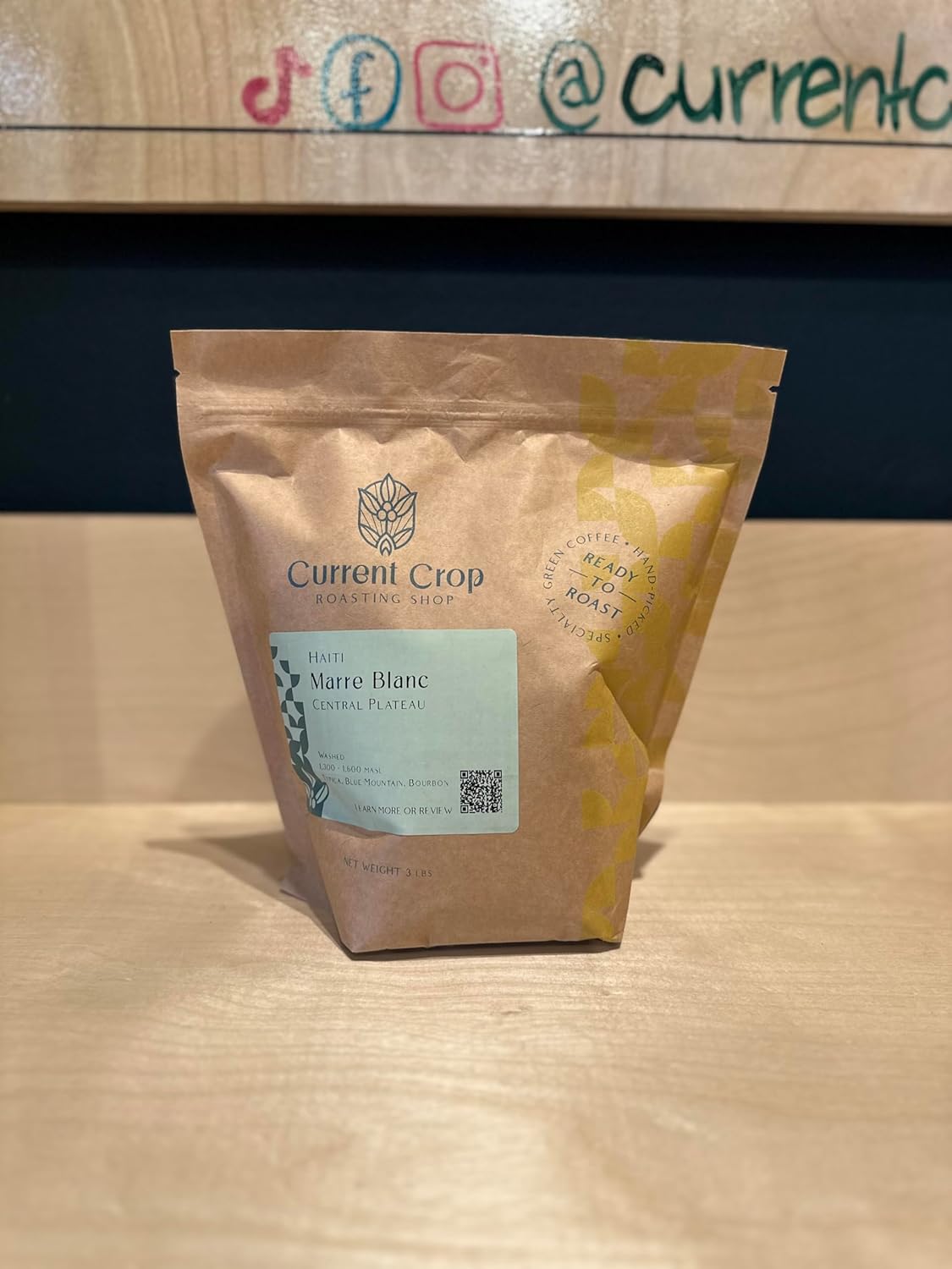 Haiti: Marre Blanc | Handpicked Haitian Coffee from the Central Plateau – 3 lb Bag - Dinner Ideas Collective