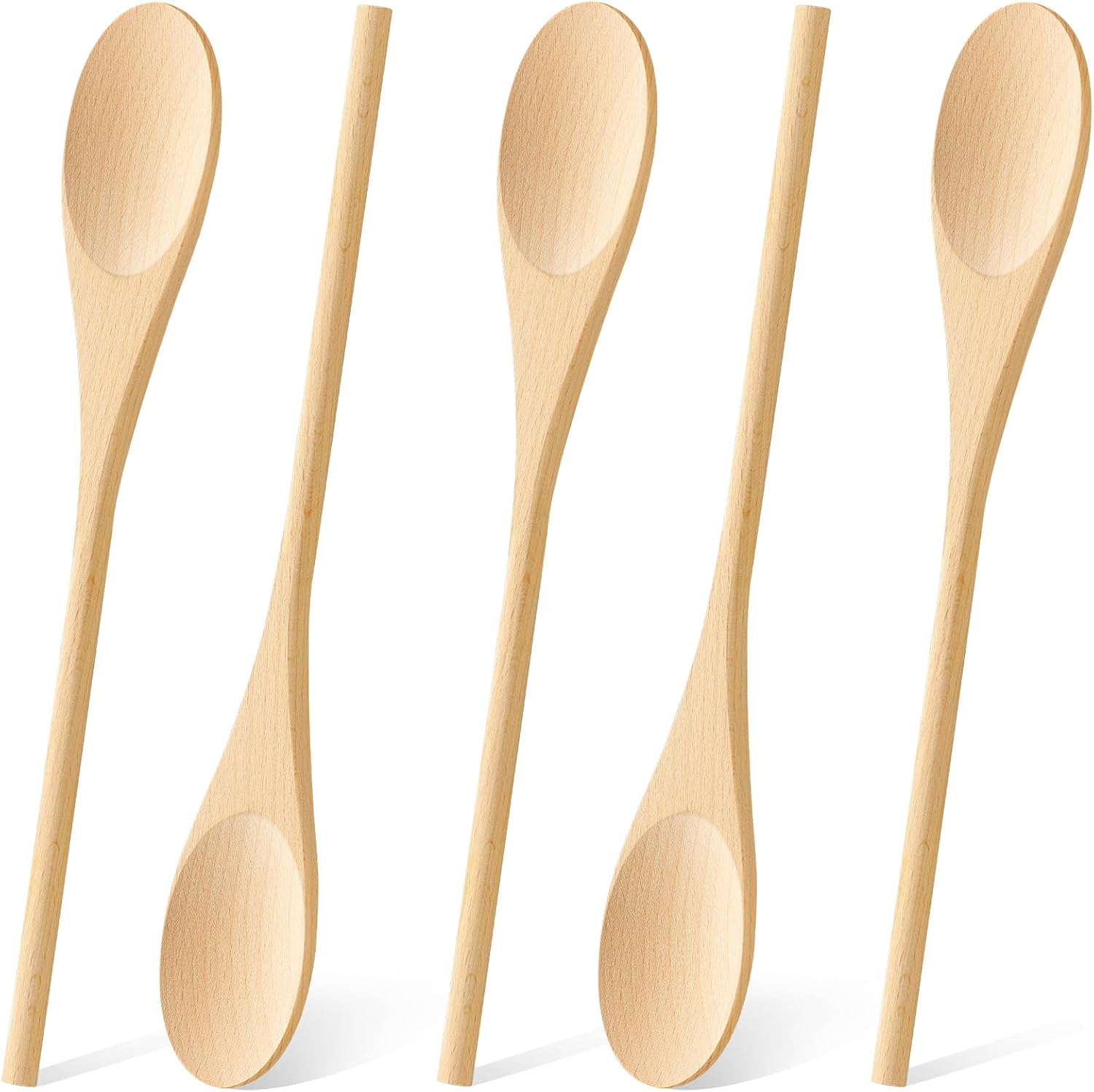 Haitian 5 Pcs Wooden Cooking Spoon for Cooking - Dinner Ideas Collective