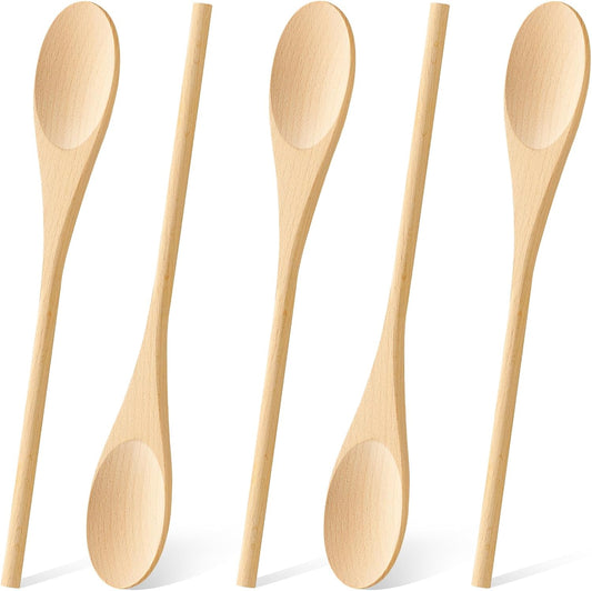 Haitian 5 Pcs Wooden Cooking Spoon for Cooking - Dinner Ideas Collective