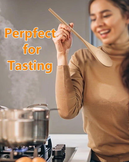 Haitian 5 Pcs Wooden Cooking Spoon for Cooking - Dinner Ideas Collective