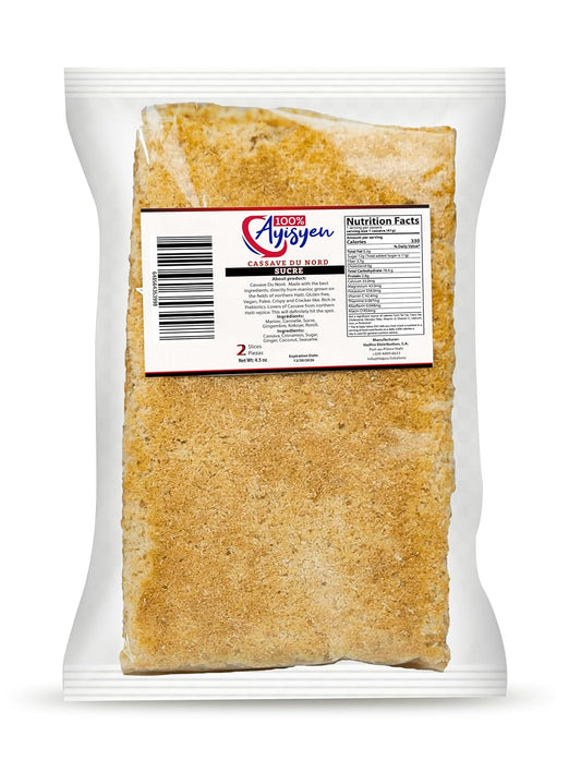 Haitian Cassava from Cap Haitian - Sugar/Sucre - 100% Ayisyen - Dinner Ideas Collective