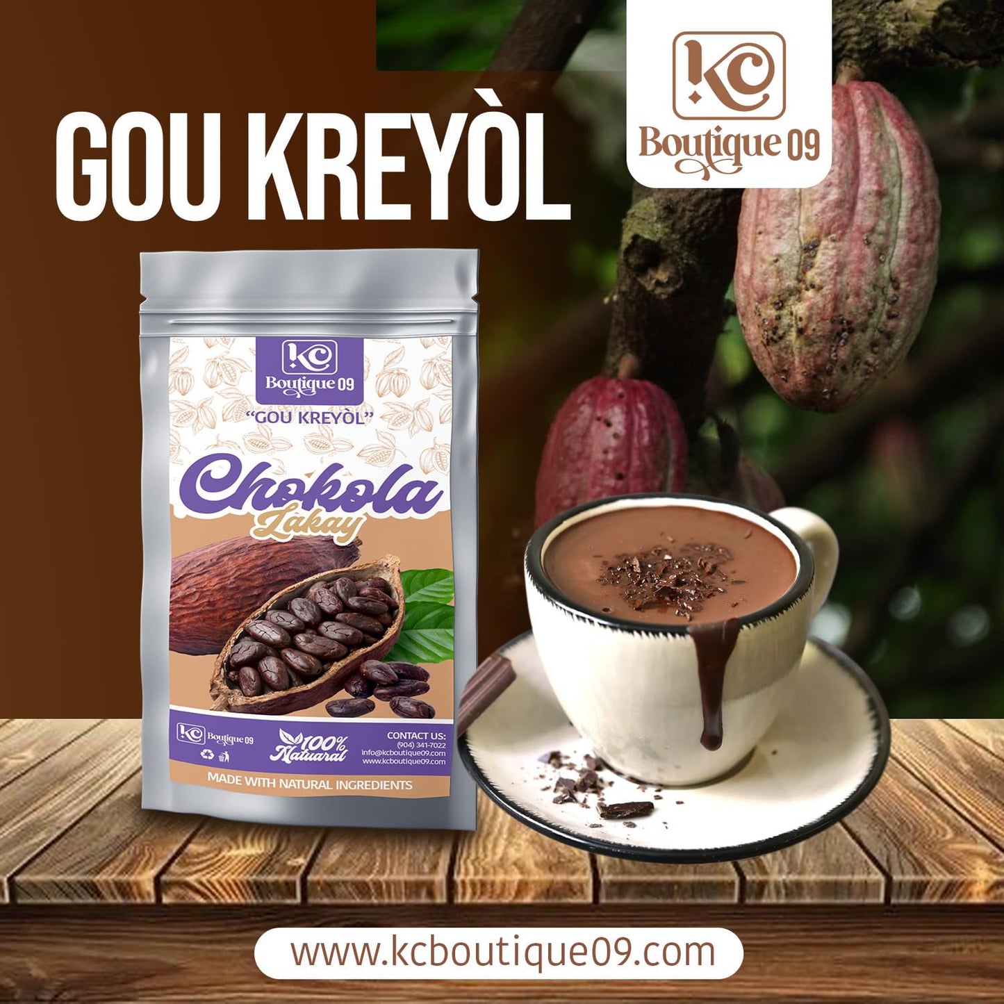 Haitian Chocolate Balls - Cocoa 4 Boules Count +1 more - Dinner Ideas Collective