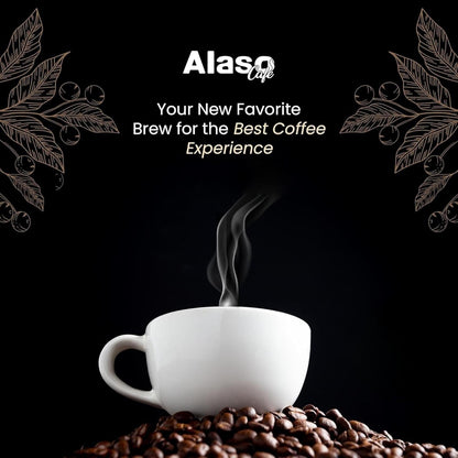 Haitian Coffee – Medium Roast Haitian Blue Mountain Ground Coffee, 100% Arabica and Kosher Certified Organic coffee (6 Pack) - Dinner Ideas Collective