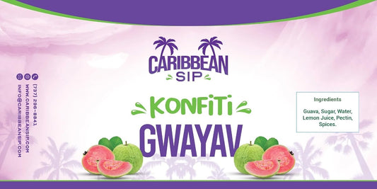 Haitian Konfiti - Organic Haitian Jam (Guayav) - Dinner Ideas Collective