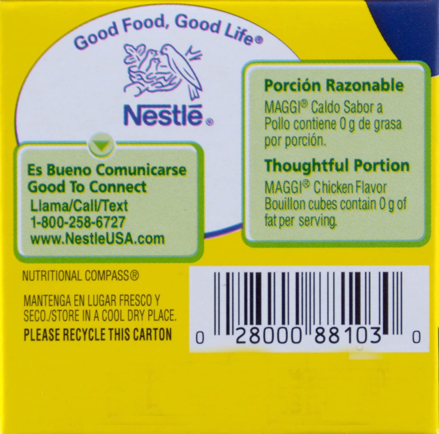 Haitian Maggi Chicken Flavor Bouillon 20 Cubes, 2.80 Ounce (Pack of 24) - Dinner Ideas Collective