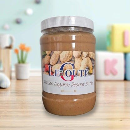 Haitian Organic Peanut Butter, 32 OZ XL Sweet & Spicy (Haitian Mamba) - Dinner Ideas Collective