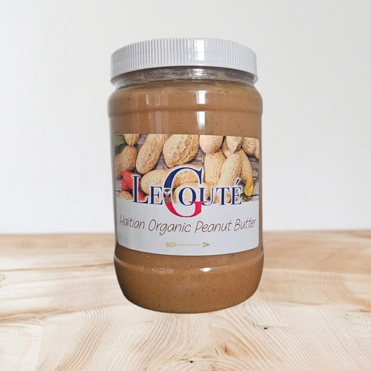 Haitian Organic Peanut Butter, 32 OZ XL Sweet & Spicy (Haitian Mamba) - Dinner Ideas Collective