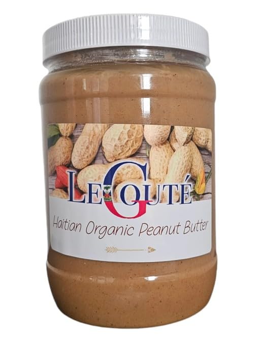 Haitian Organic Peanut Butter, 32 OZ XL Sweet & Spicy (Haitian Mamba) - Dinner Ideas Collective
