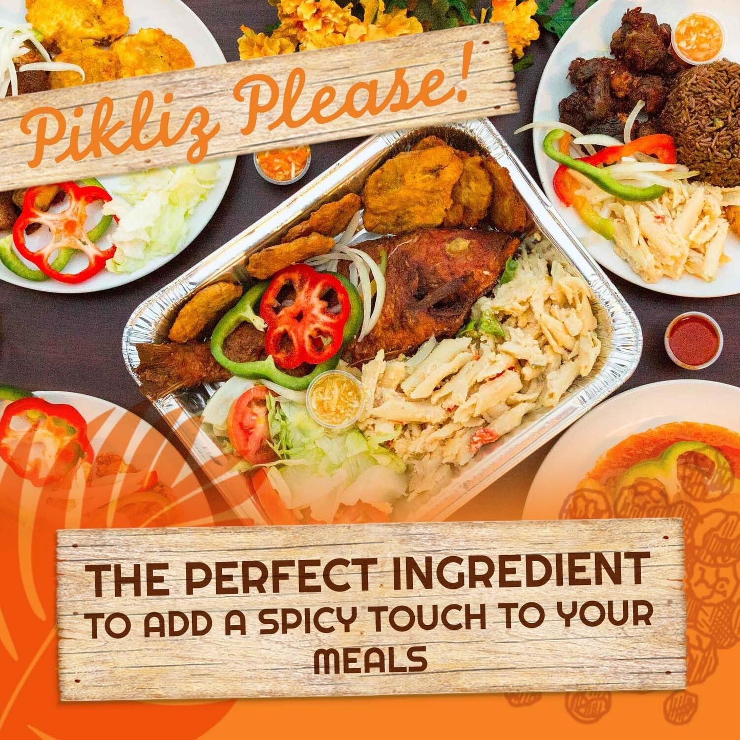 Haitian Pikliz Jar (3 pack, 16oz each) - Dinner Ideas Collective