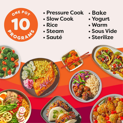 Instant Pot Pro (8 QT) 10 - in - 1 Pressure Cooker - Dinner Ideas Collective