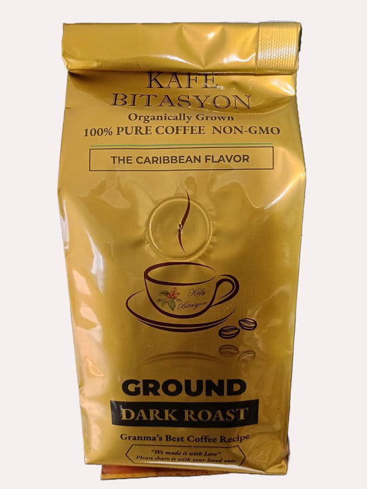 KAFE BITASYON - 100% Pure, Organically Grown, Premium Haitian Dark Roast Coffee - Dinner Ideas Collective