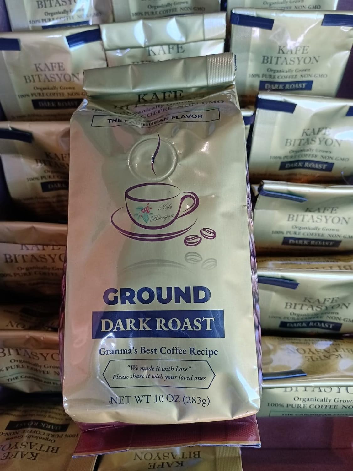 KAFE BITASYON - 100% Pure, Organically Grown, Premium Haitian Dark Roast Coffee - Dinner Ideas Collective