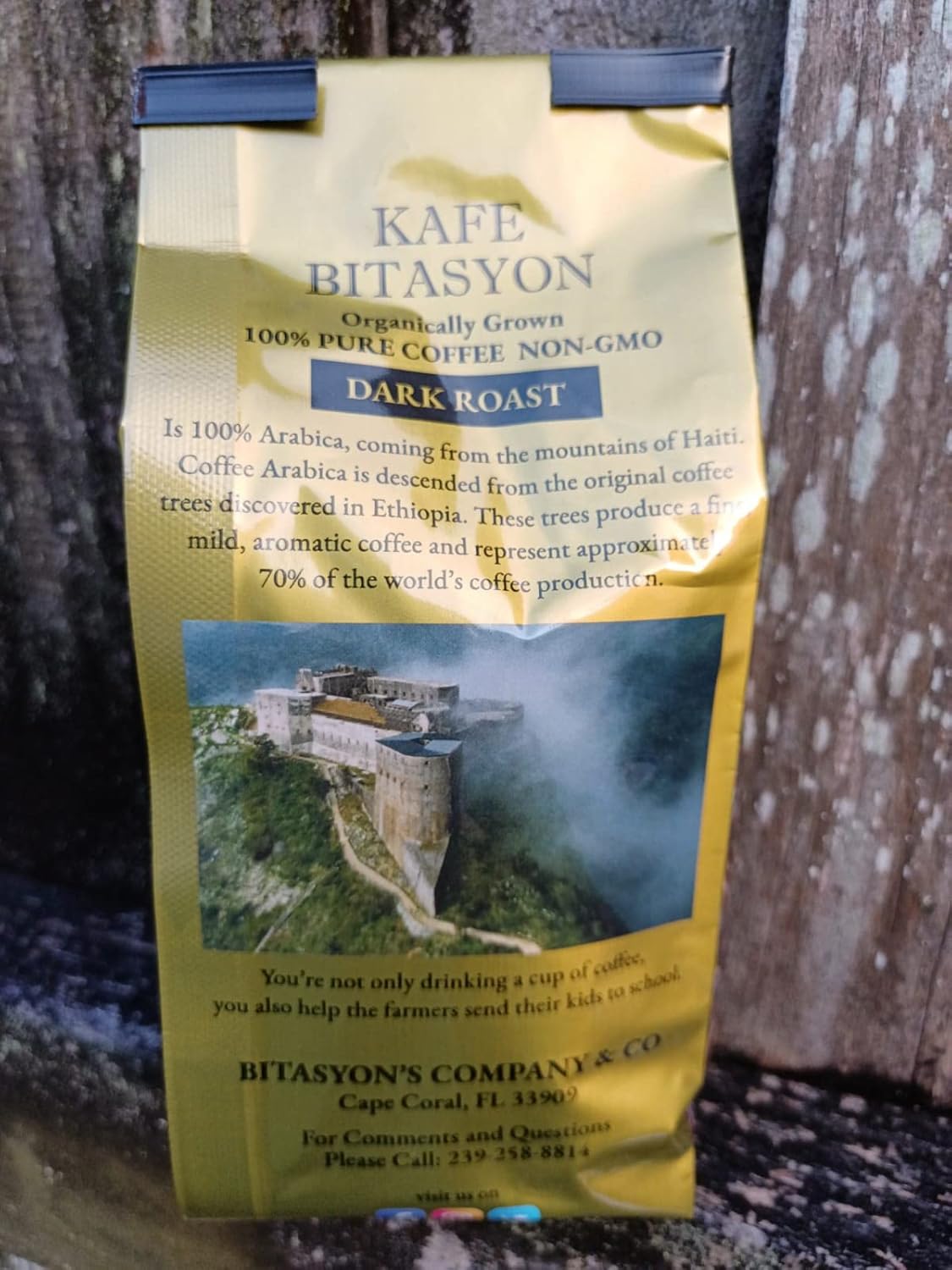 KAFE BITASYON - 100% Pure, Organically Grown, Premium Haitian Dark Roast Coffee - Dinner Ideas Collective